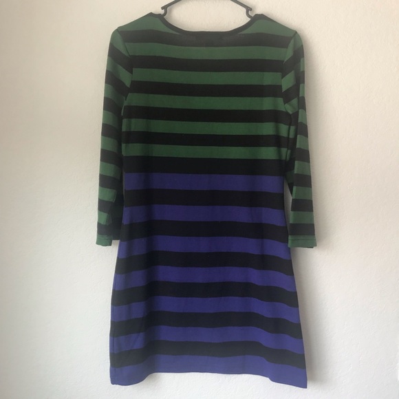 Striped Derek Heart Sweater Dress Long Sleeved - Picture 2 of 4
